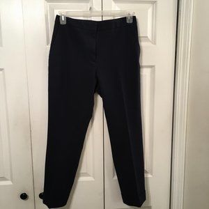 Ann Taylor Navy Cuffed Career Pants Sz 6